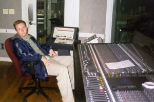 Grant in Studio B at Belmont University 1998ish