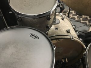 Rehearsing with Ned Hill 